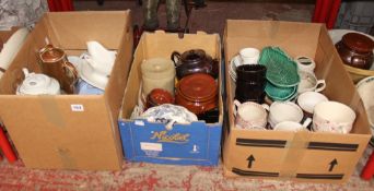 A large quantity of assorted decorative household ceramics etc. Best Bid