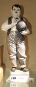 An Algora limited edition model of Oliver Hardy with certificate of authenticity (212/250); 35cm