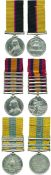 A Sudan and Boer War Campaign Group of 3 awarded to Private E Long, 1st Battalion the Royal