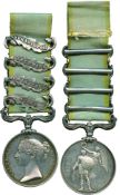 CRIMEA MEDAL, 1854-1856, 4 clasps, Alma, Balaklava, Inkermann, Sebastopol (J. Pass. Coldstream