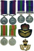 A WW2 & Arabian Peninsula Campaign & LGSC Group of 3 awarded to Flight Lieutenant H S Lewis, Royal