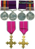 A Boer War OBE and Long Service Group of 3 awarded to Sergeant-Major Edmund Edser, Royal Army