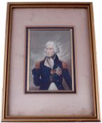 Horatio Nelson, 1st Viscount Nelson, KB (29 September 1758 Ð 21 October 1805) - A Baxter Print, 19th