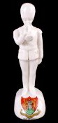 Rare Model of Bugle Boy by Swan China (Northampton) 145mm