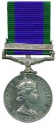 GENERAL SERVICE MEDAL, 1962-2007, single clasp, Northern Ireland (Acpl S R Limbert (S8092546)