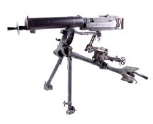 A Rare Type 24 Maxim Heavy Machine Gun of regulation specification, complete with its folding