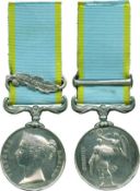 CRIMEA MEDAL, 1854-1856, single clasp, Sebastopol (W. Earl. 33rd Regt.); officially impressed.