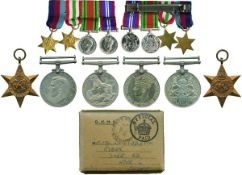 A WW2 `MID` Campaign Group of 4 awarded to Lieutenant-Colonel J K Middleton, Royal Engineers, late