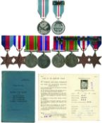 A Rare WW2 & `Berlin Airlift` Civil Aviation Group of 5 awarded to Radio Operator Stanley Winfred