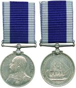 ROYAL NAVY LONG SERVICE AND GOOD CONDUCT MEDAL, EVIIR (131568 James Dench, M.A.A. H.M.S.