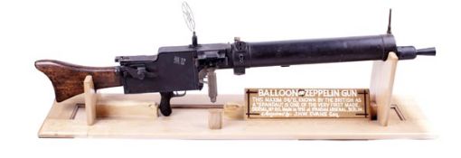 A Rare Early Maxim 08/15 Heavy Machine Gun of standard production specification, mounted for display