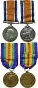 A Great War Pair awarded to Corporal William H Gibb, Army Ordnance Corps, comprising: British War