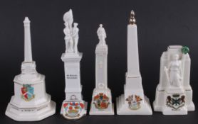 Model of Matlock Bath War Memorial by Willow Art China (Matlock) 180mm high. Model of Douglas War