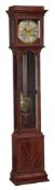 A French precision longcase clock The movement and dial probably mid to late 19th century, the case