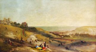 English School (19th century), A view over Dover, Oil on canvas, 101.5 x 183 cm (40 x 72 in)
