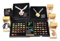 A selection of Murano glass jewellery