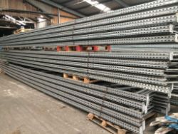 Large Quantity of Dexion and A1 Boltless High Bay Pallet Racking & 7.5 Ton Boss Forklift 