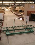 Thirty-six runs of various gravity roller conveyors, each up to 500mm wide and approx. 6m long