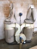 APTC twin bag dust extractor (Please Note - Lift out charge plus VAT = (GBP) 60