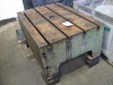 T Slot machining table approximately 90 x 130