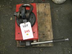 Eclipse magnetics Ultralift plus UL2000t magnetic plate lifter, swl 2t. This item has undergone a