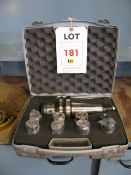D'Andrea monofore BT50 tool holder and collet set