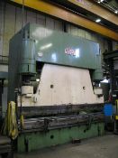 Bronx England 400t x 13ft hydraulic press brake, with Lightguards MK II infra red guarding and...