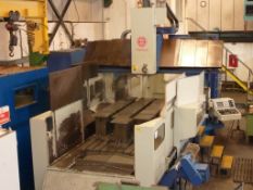 Hartford HB130EW large capacity vertical mill Model HB3190 with 40 position tool changer , Serial