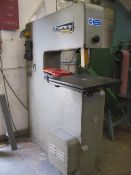Startrite Volant 24 inch vertical bandsaw, Serial No. 17775 (A Work Method Statement and Risk