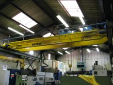 Demag 10t twin beam gantry crane No. 61AGA012067, approximately 10m span (A Work Method Statement