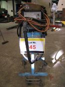 Powcon 300SA MIG welding set with Sterling multifeed 4E wire feeder and Binzel cooling unit