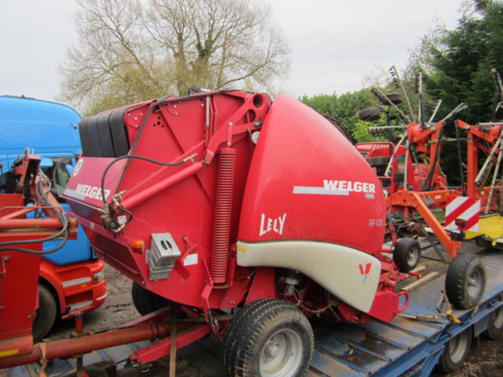 Welger RP 435 round baler Type 1755, Serial No. 175500168, Year: 2006, Location: Melksham, - Image 2 of 7