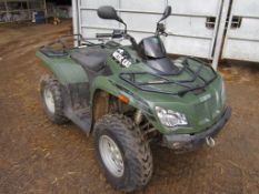 Arctic Cat Utility 4251 50th anniversary quad bike. 425cc with electric front mounted winch,