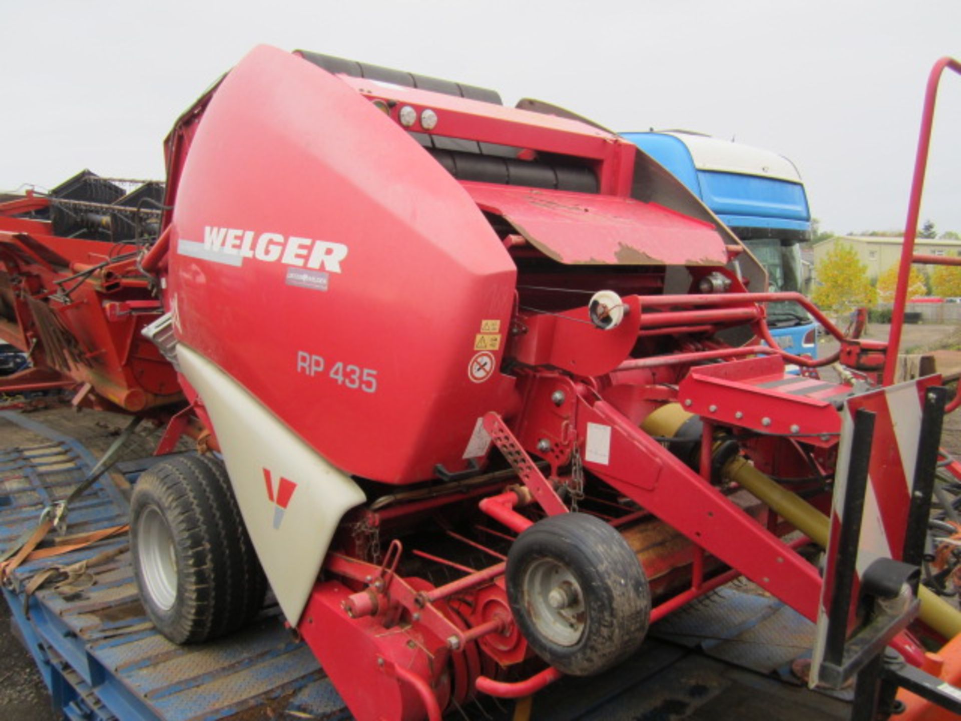 Welger RP 435 round baler Type 1755, Serial No. 175500168, Year: 2006, Location: Melksham,