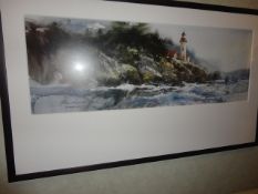 Brent Heighton framed print 'spring fest' 1040 xc 600mm