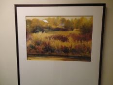 Two Haist framed landscape prints 850 x 850mm