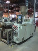 Cincinnati CMT 80 Extruder, fitted with Millacron EXC+ control, serial number 2018402/10, 1997,