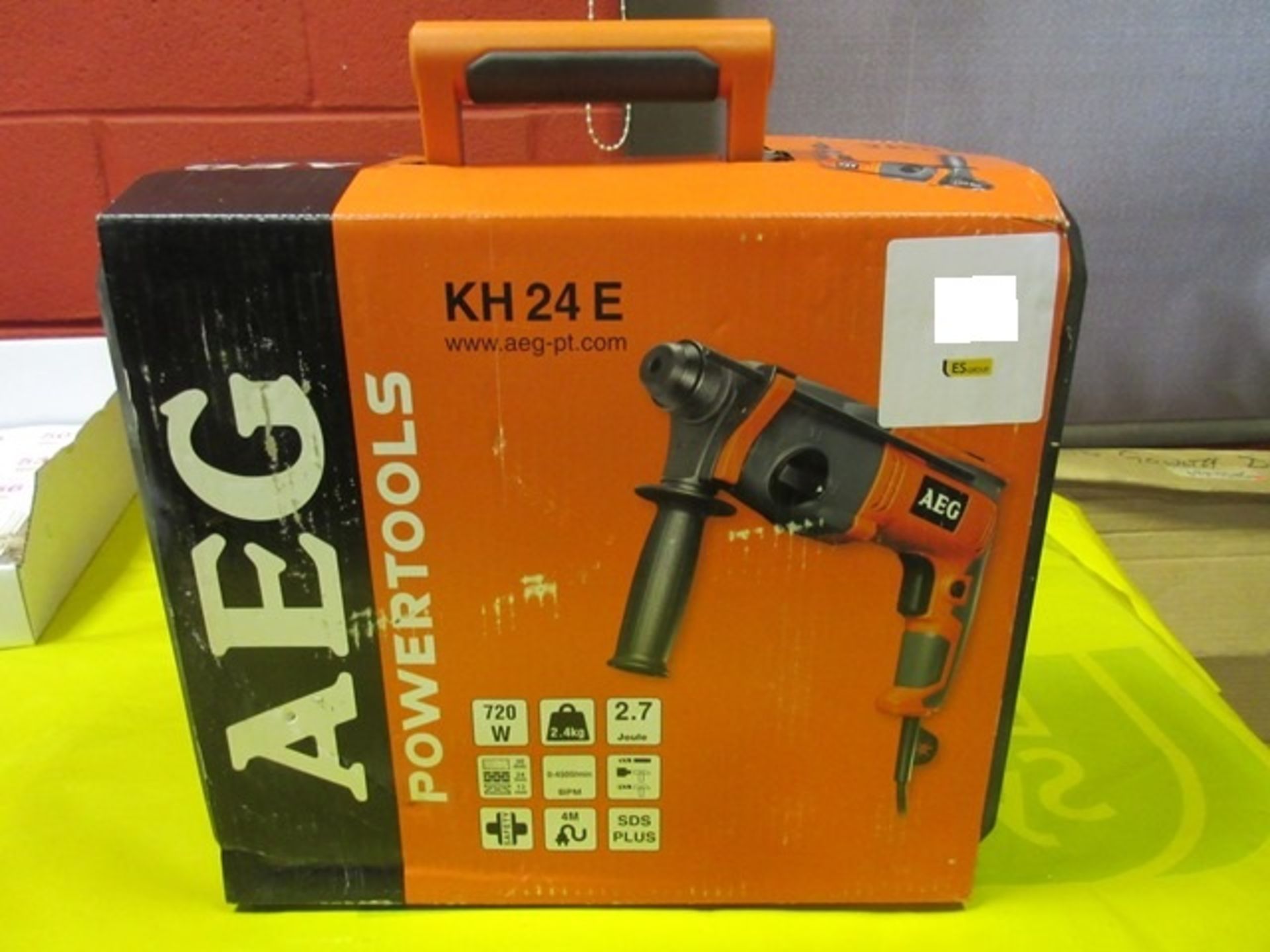 AEG KH24E hammer drill 110v, 720w