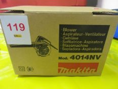Makita 4014NV electric blower, 110v