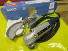 Bosch HWS angle grinder 200v, 300hz,model 0602 304 234