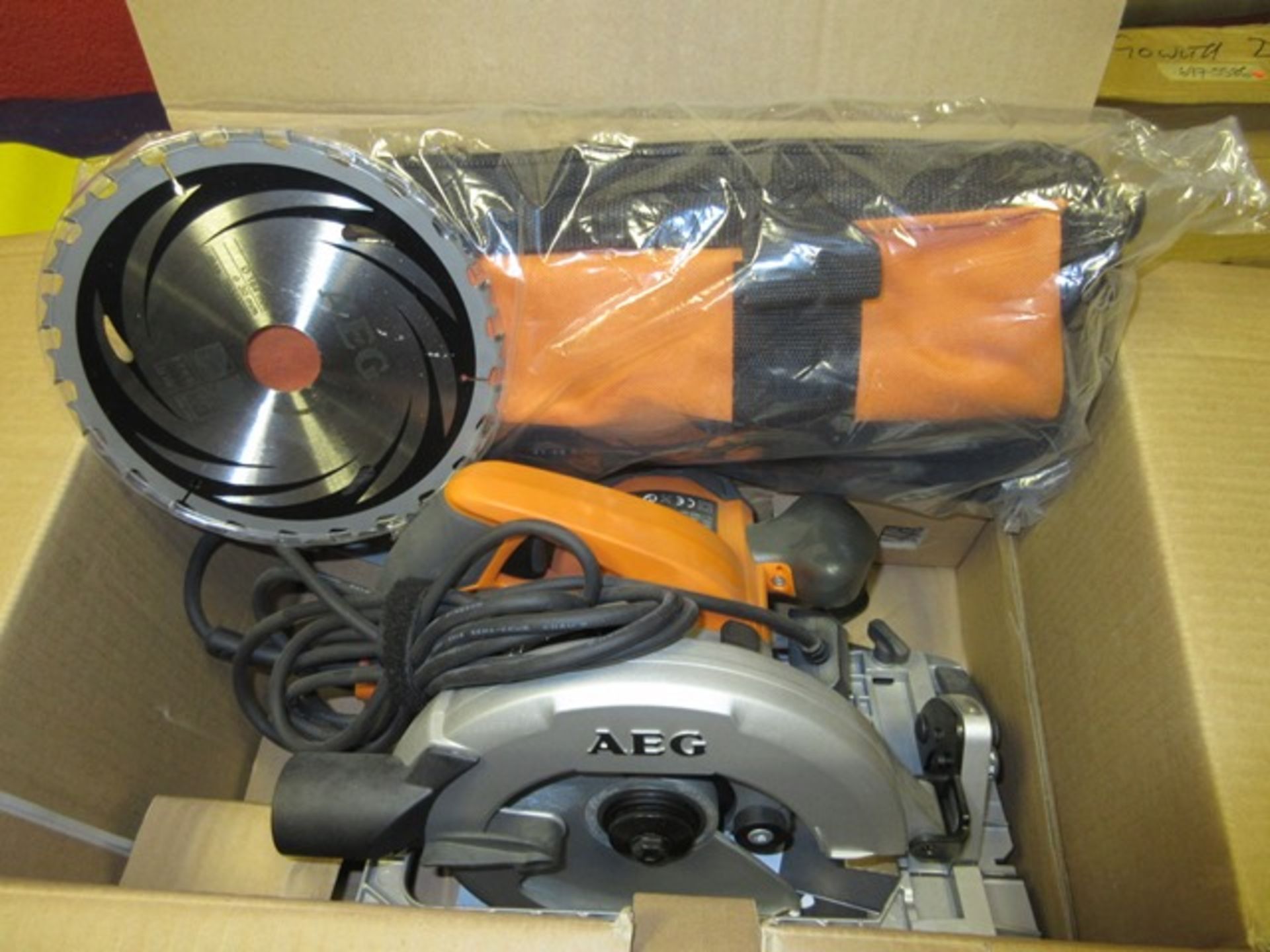 AEG KS66C electric circular saw, 240v, 1600w - Image 3 of 3