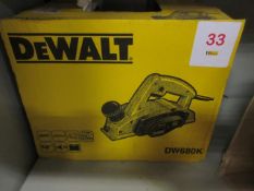 DeWalt DW680K planer, 110v, 600w