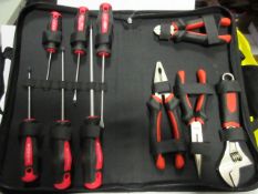 Six - ten piece plier and screwdriver sets