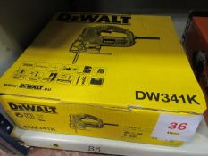 DeWalt DW341K Jigsaw 110v, 550w