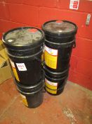 4 off 20 ltr drums of Shell Turbo T Grade 68