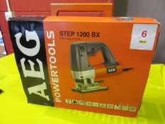AEG step 1200 BX Jigsaw, 600w, 110v, - boxed