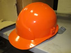 Quantity of JSP safety helmets, orange