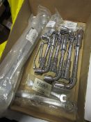 Assorted 'Britool' spanners and wrenches
