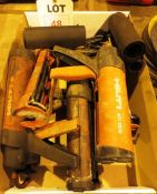Assorted Hilti sealant guns (located at Unit 10, Butlands Industrial Estate, Ipplepen, Newton Abbot,