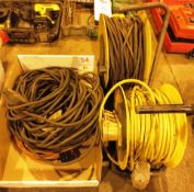 Assorted electrical extensions, 240 & 110 volts (located at Unit 10, Butlands Industrial Estate,